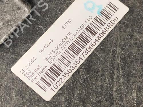 Luggage compartment floor HYUNDAI i20 III (BC3, BI3) 1.0 T-GDI | BP29333447I33 