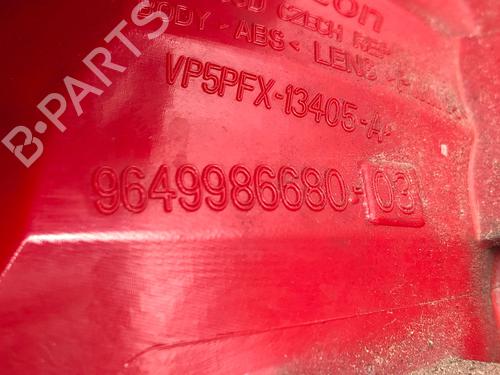 Left taillight PEUGEOT 207 (WA_, WC_) 1.6 16V VTi | BP30204889C34