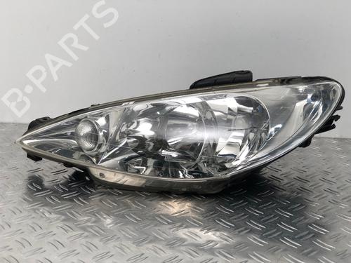 Used Left headlight PEUGEOT 206 CC (2D) 1.6 16V (2DNFUF, 2DNFUR) (109 hp) 29034884