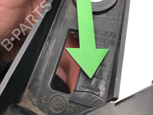 Left headlight CITROËN BERLINGO / BERLINGO FIRST MPV (MF_, GJK_, GFK_) 1.1 i (MFHDZ, MFHFX) | BP29034197C28 