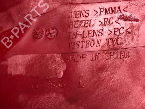 Left taillight PEUGEOT 206+ (2L_, 2M_) 1.1 | BP29033156C34 - Image 6