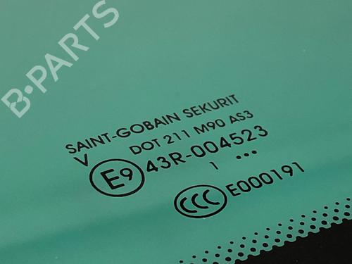 Dør rude ventre bagtil PEUGEOT PARTNER Tepee 1.6 HDi 90 | BP31995209C20