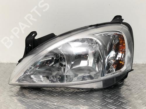 Used Left headlight OPEL CORSA C (X01) 1.0 (F08, F68) (58 hp) 29032256