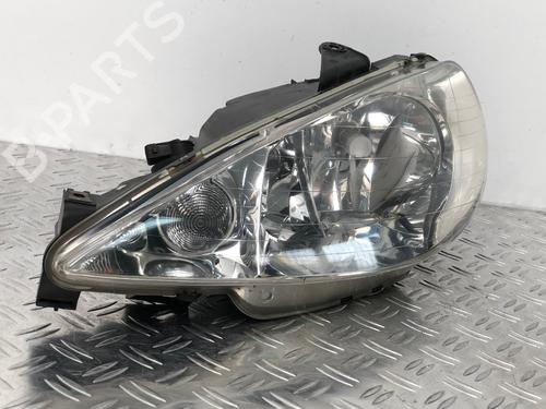 Venstre forlygte PEUGEOT 206 CC (2D) 1.6 16V (2DNFUF, 2DNFUR) | BP29037310C28 