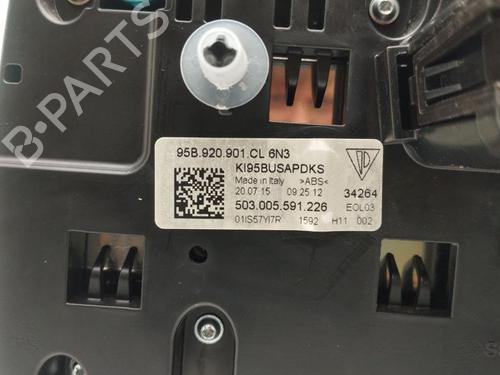 Instrument cluster PORSCHE MACAN (95B) 3.0 S | BP28934190C47 