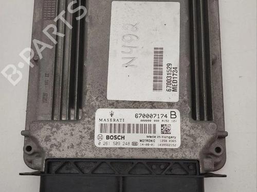 Used Engine control unit (ECU) MASERATI GHIBLI III (M157) 3.0 (330 hp) 28943208