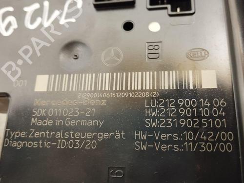 Fuse box MERCEDES-BENZ CLS (C218) CLS 500 4-matic (218.391) | BP28921906E1 