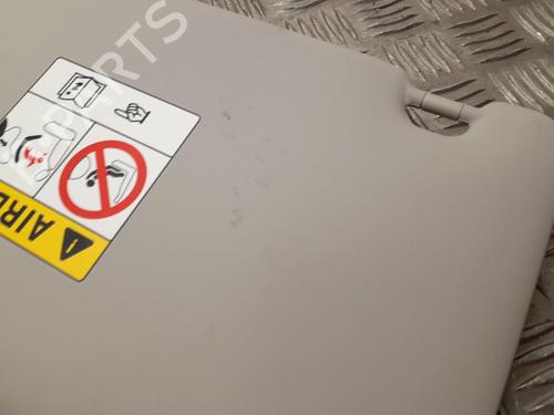 Left sun visor RENAULT KANGOO / GRAND KANGOO II (KW0/1_) 1.5 dCi | BP28947307I1 