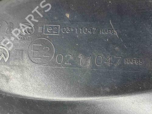 Left mirror PEUGEOT 208 I (CA_, CC_) 1.4 HDi | BP28946812C26