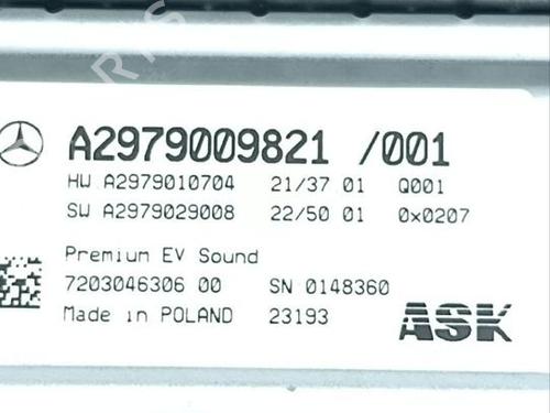 Electronic module MERCEDES-BENZ EQS SUV (X296) 450+ (296.623) | BP38998034M83 - Image 9