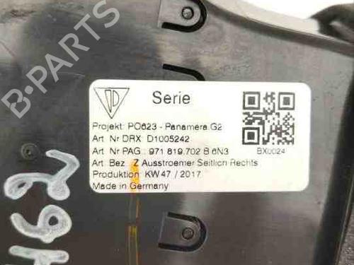 Grille PORSCHE PANAMERA (971) 3.0 4 (97ABA1, 97BBA1) | BP29373712C40 