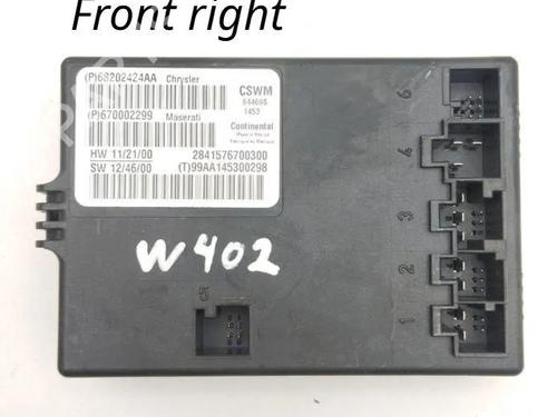 Used Electronic module Electronic module MASERATI QUATTROPORTE VI 3.8 GT S (530 hp) 28913217 28913217