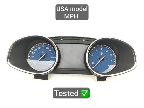 Used Instrument cluster Instrument cluster MASERATI QUATTROPORTE VI 3.8 GT S (530 hp) 38994472 38994472