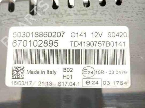 Instrument cluster MASERATI LEVANTE SUV (M161) 3.0 S Q4 | BP28919703C47 