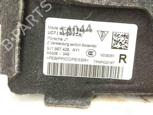 Boot lining PORSCHE TAYCAN Cross Turismo (Y1B) 4 (Y1BBD1) | BP28939815I3