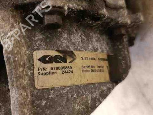 Rear differential MASERATI QUATTROPORTE VI 3.8 GT S | BP28919048M24 