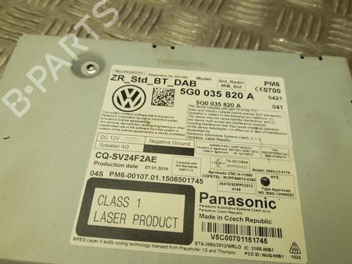 Electronic module VW GOLF SPORTSVAN VII (AM1, AN1) 1.4 TSI | BP28919614M83 