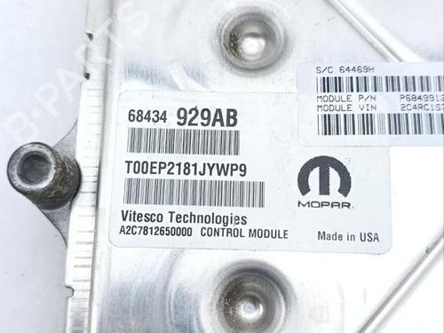 Engine control unit (ECU) CHRYSLER PACIFICA (RU) 3.6 Hybrid | BP40027249M57 - Image 7