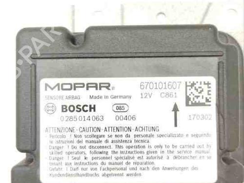 ECU airbags MASERATI LEVANTE SUV (M161) 3.0 S Q4 | BP28916891M53 