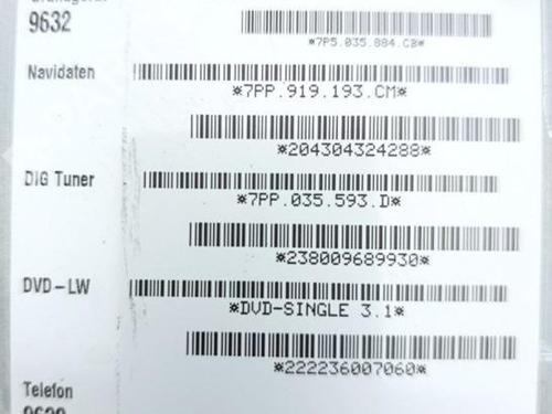 Electronic module PORSCHE CAYENNE (92A) 4.8 Turbo | BP29614627M83 