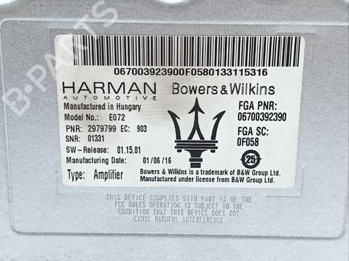 Electronic module MASERATI LEVANTE SUV (M161) 3.0 S Q4 | BP40242090M83  - Image 9