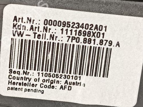 Electronic module PORSCHE CAYENNE (92A) 4.8 S | BP28916585M83