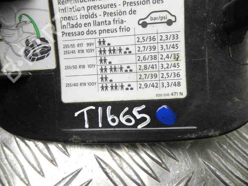 Fuel flap VW PHAETON (3D1, 3D2, 3D3, 3D4, 3D6, 3D7, 3D8, 3D9) 6.0 W12 4motion | BP28910640C131 