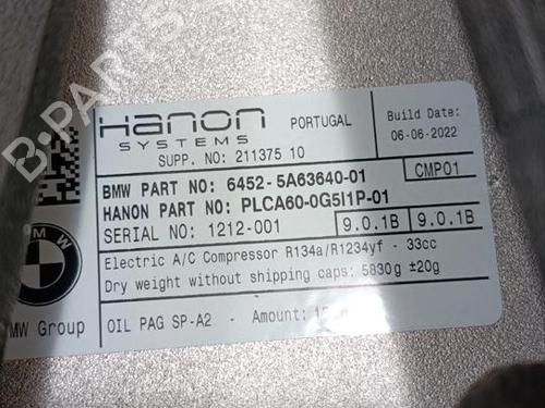 AC compressor BMW iX (I20) xDrive 50 | BP38999752M34 - Image 10