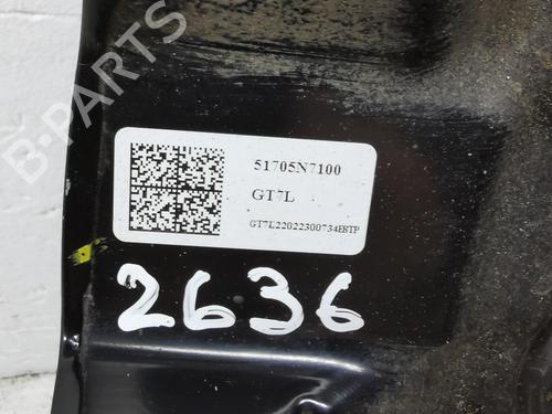 Left front steering knuckle HYUNDAI TUCSON (NX4E, NX4A) 1.6 T-GDi | BP28930790M25 