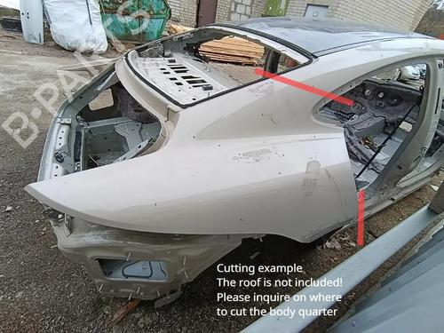 Used Right rear fenders Right rear fenders PORSCHE TAYCAN Cross Turismo (Y1B) 4 (Y1BBD1) (476 hp) 34701779 34701779
