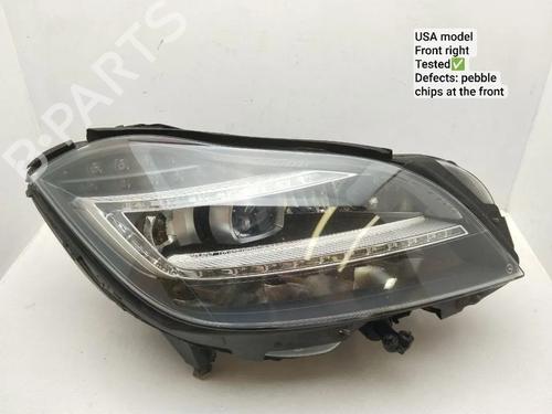 Used Right headlight Right headlight MERCEDES-BENZ CLS (C218) CLS 500 4-matic (218.391) (408 hp) 28912604 28912604