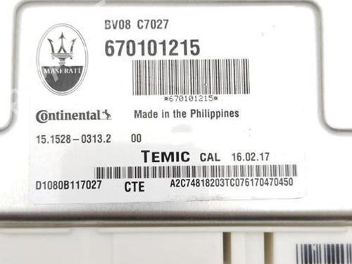 Electronic module MASERATI LEVANTE SUV (M161) 3.0 S Q4 | BP28919720M83 