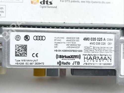 Radio AUDI Q7 (4MB, 4MG, 4MQ) 3.0 TFSI quattro | BP39894607E6 - Image 14