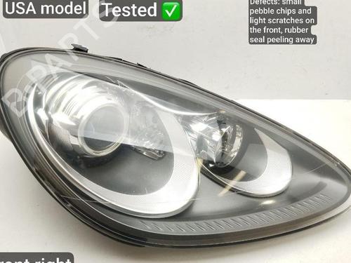Used Right headlight PORSCHE CAYENNE (92A) 3.6 (300 hp) 28944763