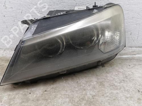Used Left headlight BMW X3 (F25) xDrive 20 d (184 hp) 28934634
