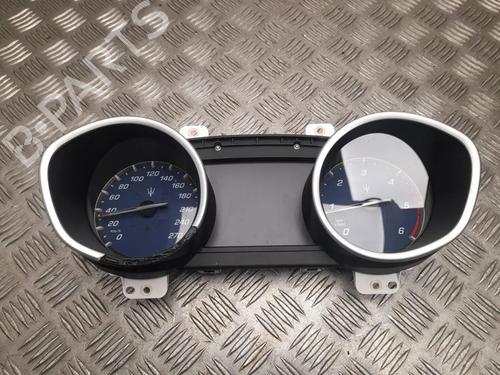 Used Instrument cluster MASERATI GHIBLI III (M157) 3.0 D (250 hp) 31296077