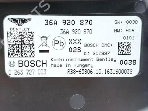Instrument cluster BENTLEY BENTAYGA (4V1) 6.0 | BP33938242C47  - Image 13