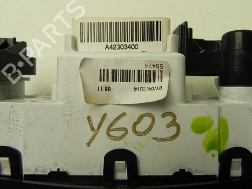 Climate control DACIA SANDERO II 1.5 dCi 75 / Blue dCi 75 (B8JW, B8M4, B8AH, B8M7, B8M6) | BP28927630I5 
