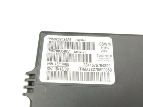 Electronic module MASERATI GHIBLI III (M157) 3.0 S Q4 | BP28934002M83 - Image 7