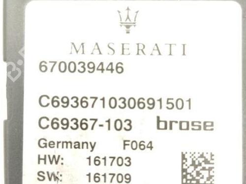 Electronic module MASERATI LEVANTE SUV (M161) 3.0 S Q4 | BP28939119M83 