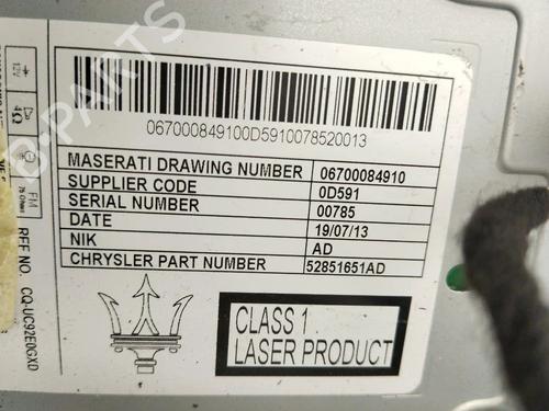 Electronic module MASERATI QUATTROPORTE VI 3.8 GT S | BP28918405M83  - Image 17