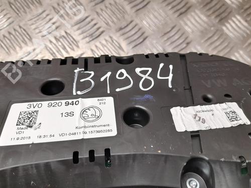 Instrument cluster SKODA SUPERB III Estate (3V5) 1.4 TSI | BP28940962C47 