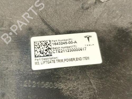 Boot lining TESLA MODEL 3 (5YJ3) EV Performance AWD | BP37572590I3 - Image 3
