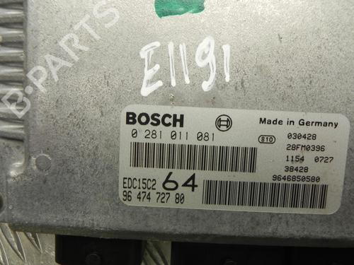 Engine control unit (ECU) PEUGEOT 307 SW (3H) 2.0 HDI 110 | BP28913376M57