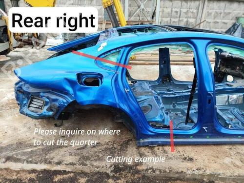 Used Right rear fenders PORSCHE PANAMERA (971) 4.0 Turbo (97AFF1, 97BFF1) (550 hp) 30908837