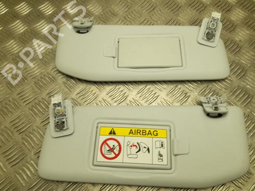 Right sun visor PEUGEOT 2008 I (CU_) 1.2 THP 110 / PureTech 110 | BP28947408I2 