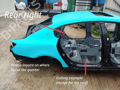 Bagstkærm Højre MASERATI QUATTROPORTE VI 3.8 GT S (530 hp) 28923060