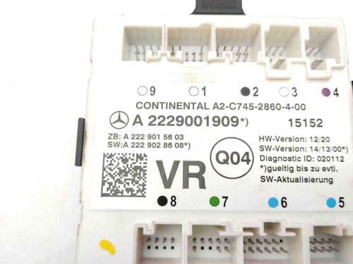 Electronic module MERCEDES-BENZ S-CLASS (W222, V222, X222) S 500 4-matic (222.085, 222.185) | BP28937446M83