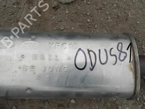 Exhaust system KIA OPTIMA (FSGDS6B) 2.4 Hybrid | BP37581281M121 - Image 3