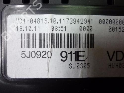 Cockpit SKODA FABIA II (542) 1.2 TSI | BP28934871C47